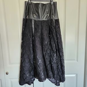 Burleska Goth Bustle Skirt